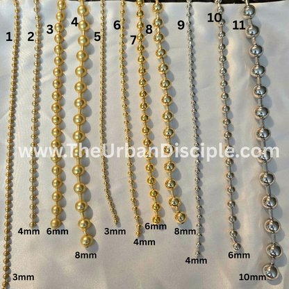 Queen Bee Pendant on Ball Chain Necklace,  Handmade Personalized Necklace