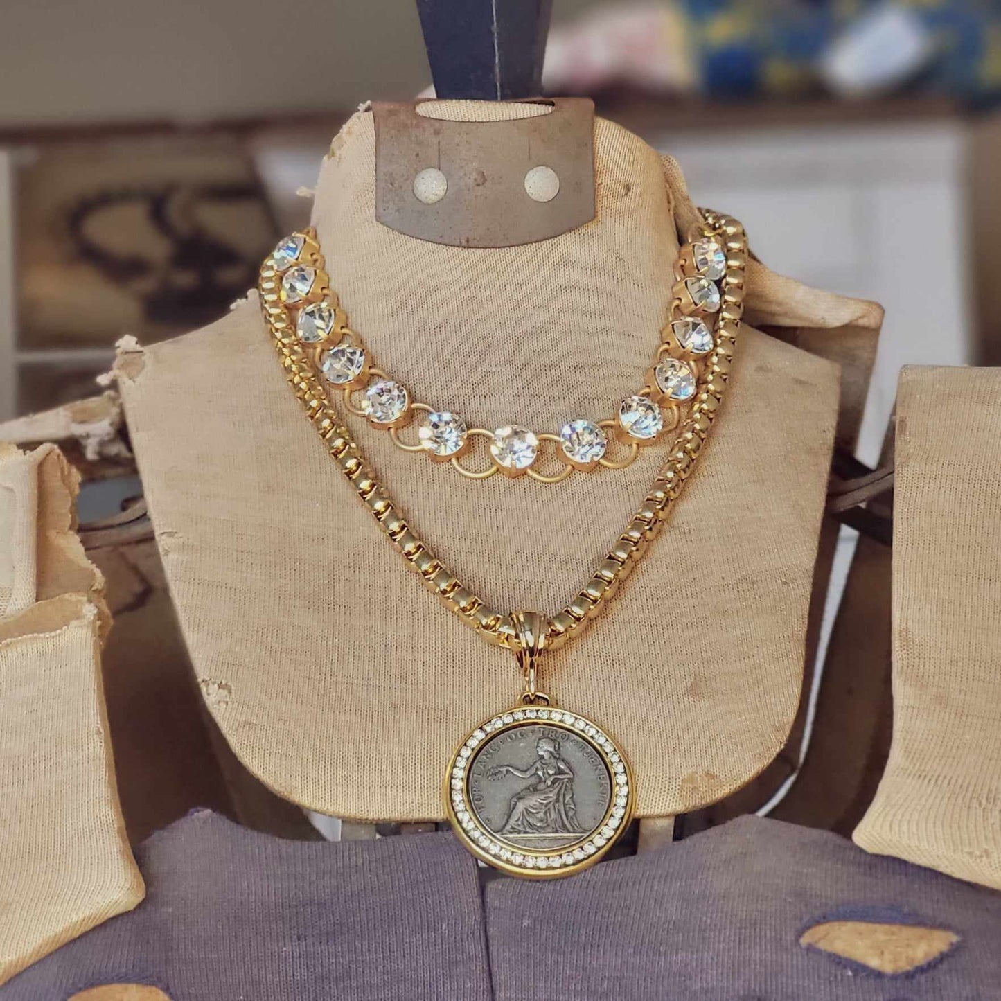 Swarovski Crystal Choker: Luxe Glam 10mm Necklace, Adjustable Fit