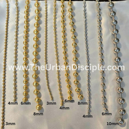 Queen Bee Pendant on Ball Chain Necklace, Handmade Personalized Necklace